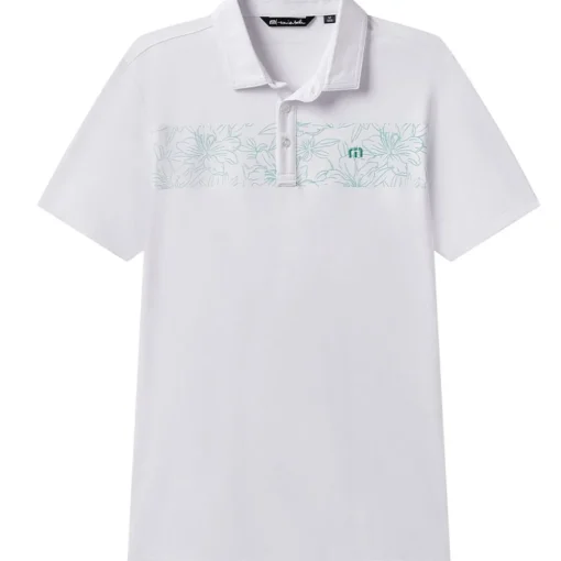 TravisMathew Round It Up Shirt Polo Short Sleeve Golf Apparel
