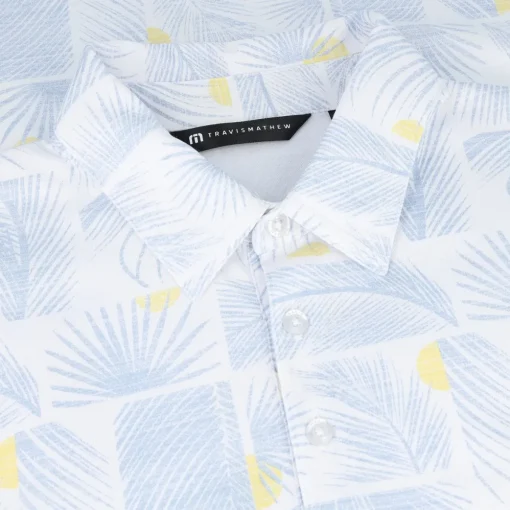 TravisMathew Sun Guilt Shirt Polo Short Sleeve Golf Apparel