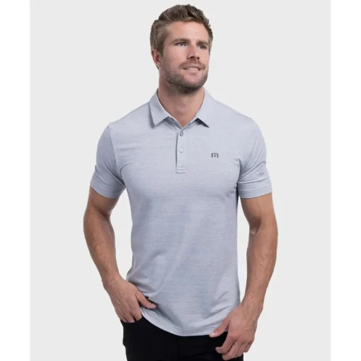 TravisMathew The Heater Shirt Polo Short Sleeve Golf Apparel