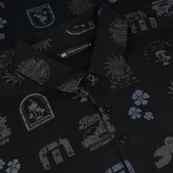 TravisMathew Tourist Season Shirt Polo Short Sleeve Golf Apparel