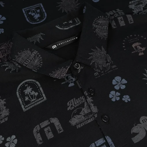 TravisMathew Tourist Season Shirt Polo Short Sleeve Golf Apparel