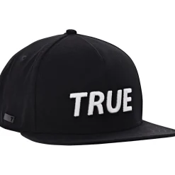 True Linkswear True Canvas 5 Panel Snapback Headwear Cap Golf Apparel