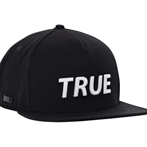 True Linkswear True Canvas 5 Panel Snapback Headwear Cap Golf Apparel