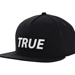 True Linkswear True Canvas 5 Panel Snapback Headwear Cap Golf Apparel