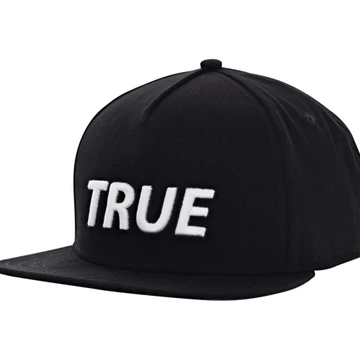 True Linkswear True Canvas 5 Panel Snapback Headwear Cap Golf Apparel