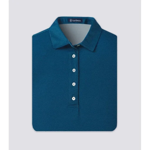 Turtleson Alpine Pique Performance Shirt Polo Short Sleeve Golf Apparel