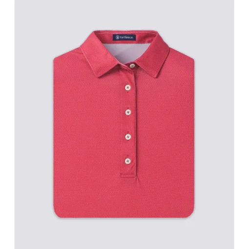 Turtleson Alpine Pique Performance Shirt Polo Short Sleeve Golf Apparel
