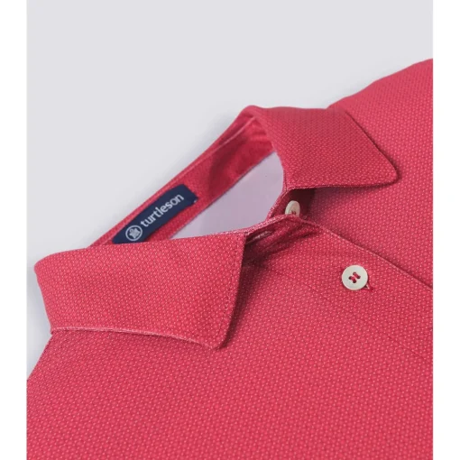 Turtleson Alpine Pique Performance Shirt Polo Short Sleeve Golf Apparel