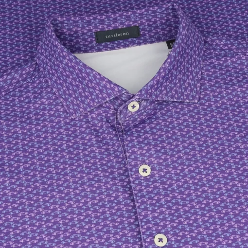 Turtleson Alston Performance Shirt Polo Short Sleeve Golf Apparel