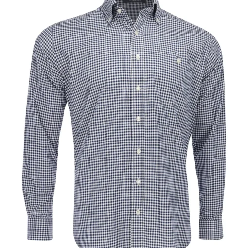 Turtleson Barrett Gingham Shirt Dress Golf Apparel