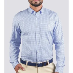 Turtleson Barrett Gingham Shirt Dress Golf Apparel