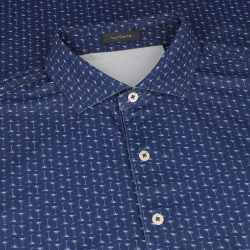 Turtleson Barron Performance Shirt Polo Short Sleeve Golf Apparel