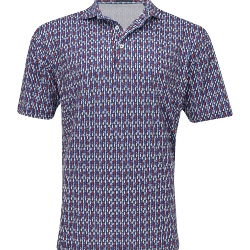 Turtleson Benny Performance Shirt Polo Short Sleeve Golf Apparel
