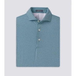 Turtleson Bradford Weave Performance Shirt Polo Short Sleeve Golf Apparel