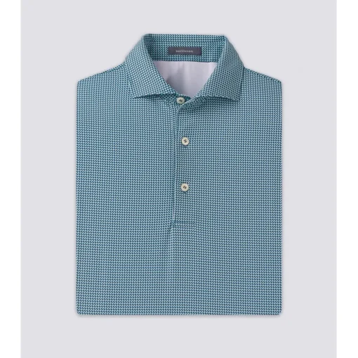 Turtleson Bradford Weave Performance Shirt Polo Short Sleeve Golf Apparel