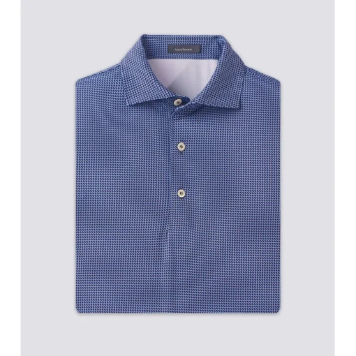 Turtleson Bradford Weave Performance Shirt Polo Short Sleeve Golf Apparel