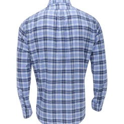 Turtleson Briar Plaid Popover Shirt Dress Golf Apparel