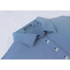 Turtleson Cara Stripe Performance Shirt Polo Short Sleeve Golf Apparel