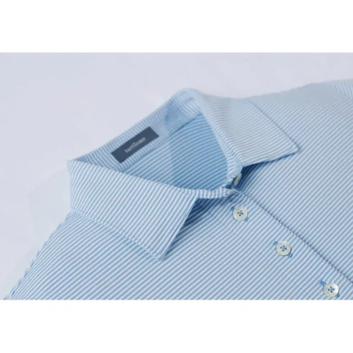 Turtleson Cara Stripe Performance Shirt Polo Short Sleeve Golf Apparel