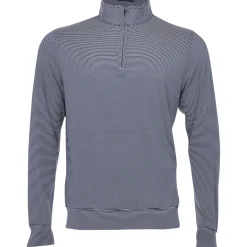 Turtleson Carter Stripe 1/4 Zip Outerwear Pullover Golf Apparel
