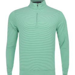 Turtleson Carter Stripe 1/4 Zip Outerwear Pullover Golf Apparel