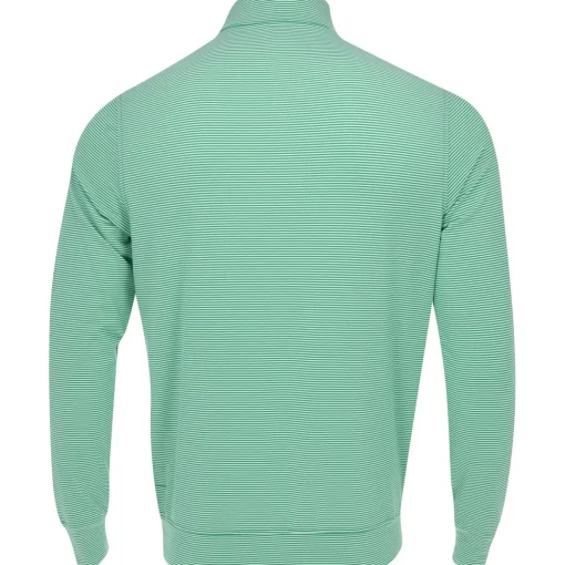 Turtleson Carter Stripe 1/4 Zip Outerwear Pullover Golf Apparel