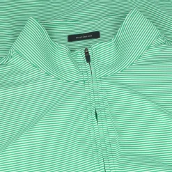 Turtleson Carter Stripe 1/4 Zip Outerwear Pullover Golf Apparel