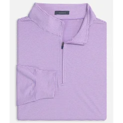 Turtleson Carter Stripe 1/4 Zip Outerwear Pullover Golf Apparel