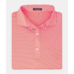 Turtleson Carter Stripe Performance Shirt Polo Short Sleeve Golf Apparel