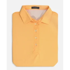 Turtleson Clare Mini Diamond Jacquard Performance Shirt Polo Short Sleeve Golf Apparel
