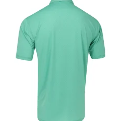 Turtleson Clarence Mini Diamond Jacquard Performance Shirt Polo Short Sleeve Golf Apparel