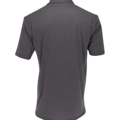 Turtleson Clarence Mini Diamond Jacquard Performance Shirt Polo Short Sleeve Golf Apparel