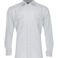 Turtleson Clint Stripe Oxford Shirt Dress Golf Apparel