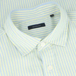 Turtleson Clint Stripe Oxford Shirt Dress Golf Apparel
