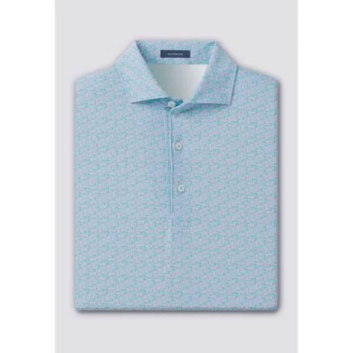 Turtleson Collins Performance Shirt Polo Short Sleeve Golf Apparel