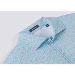 Turtleson Collins Performance Shirt Polo Short Sleeve Golf Apparel