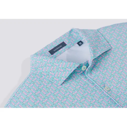 Turtleson Collins Performance Shirt Polo Short Sleeve Golf Apparel