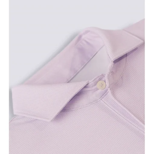 Turtleson Conan Houndstooth Shirt Polo Short Sleeve Golf Apparel