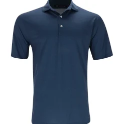 Turtleson Cyrus Dot Pique Performance Shirt Polo Short Sleeve Golf Apparel