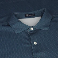 Turtleson Cyrus Dot Pique Performance Shirt Polo Short Sleeve Golf Apparel