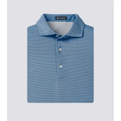 Turtleson Cyrus Dot Pique Performance Shirt Polo Short Sleeve Golf Apparel