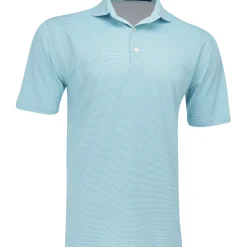 Turtleson Cyrus Dot Pique Performance Shirt Polo Short Sleeve Golf Apparel