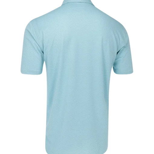Turtleson Cyrus Dot Pique Performance Shirt Polo Short Sleeve Golf Apparel