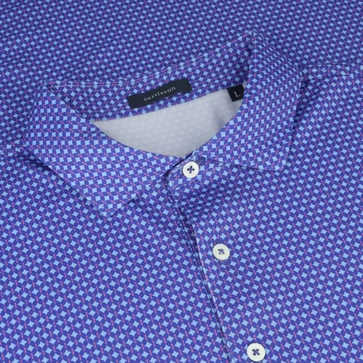 Turtleson Daniels Performance Shirt Polo Short Sleeve Golf Apparel