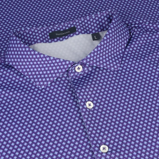 Turtleson Daniels Performance Shirt Polo Short Sleeve Golf Apparel