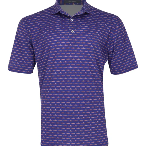 Turtleson Drake Performance Shirt Polo Short Sleeve Golf Apparel