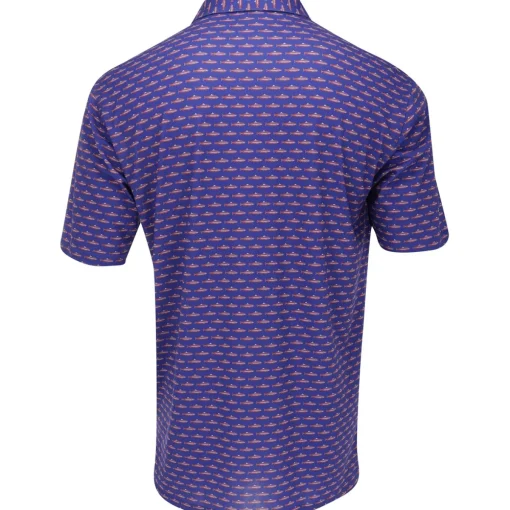 Turtleson Drake Performance Shirt Polo Short Sleeve Golf Apparel