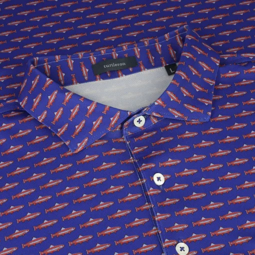 Turtleson Drake Performance Shirt Polo Short Sleeve Golf Apparel