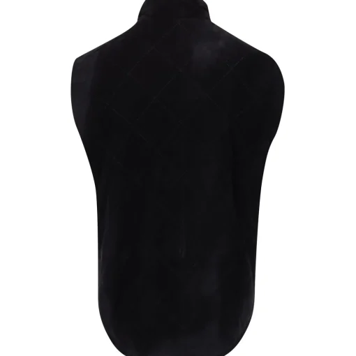 Turtleson Draper Suede Outerwear Vest Golf Apparel