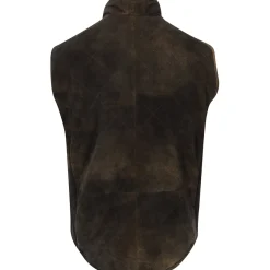 Turtleson Draper Suede Outerwear Vest Golf Apparel